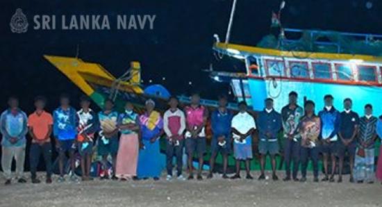 25 Indian Fishermen Arrested for Illegal Fishing